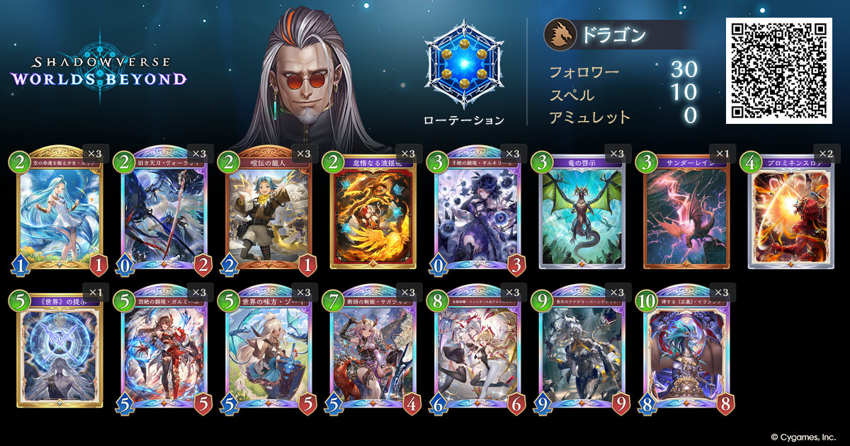 Shadowverse Premier Series 26-27開幕戦後半デッキリストを公開｜NEWS